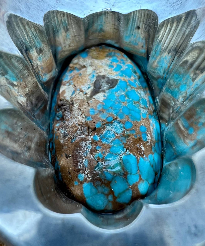 فیروزه شجر رگه عنکبوتی، ت اش دامله، رگه سرخ ذات چاهی و سرخ سنگ ،کهنه و قدیمی،، مغز سنگ